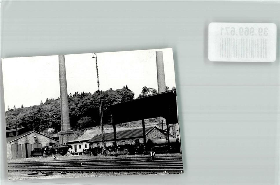 39969671 - 5532 Juenkerath Station with Steam Locomotives Photo Original from