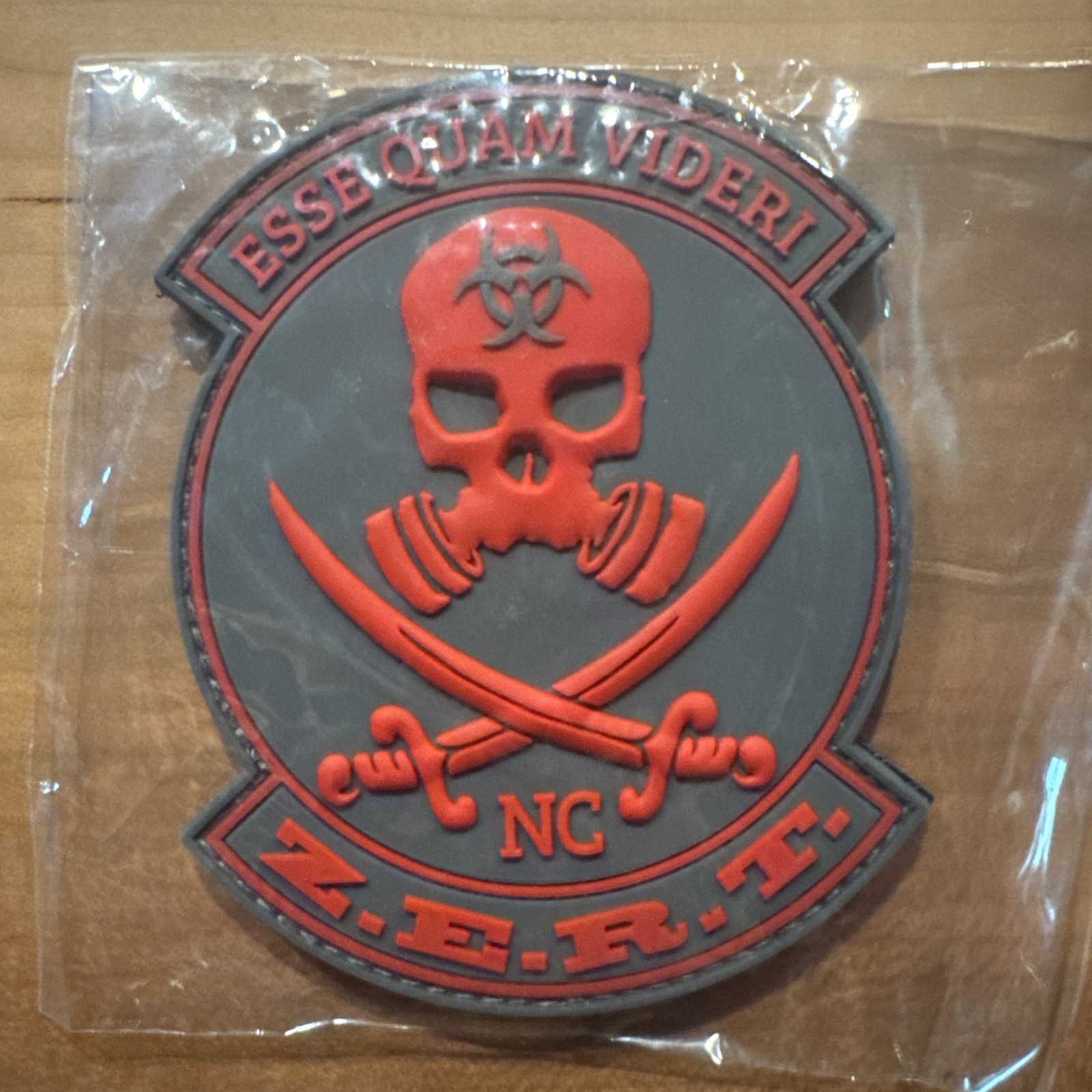 ZERT pvc patch Ease Quad Videri NC North Carolina Sector / Zombie