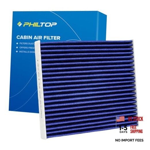 Premium Cabin Air Filter w/Dual Activated Carbon - Compatible with CF10370