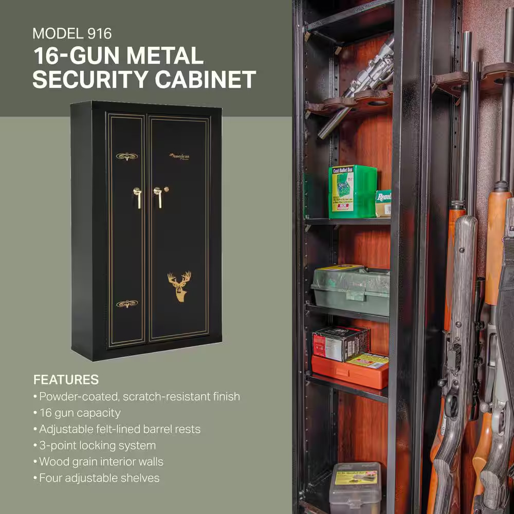 Woodmark 7.38 Cu. Ft. 16 Gun Cabinet
