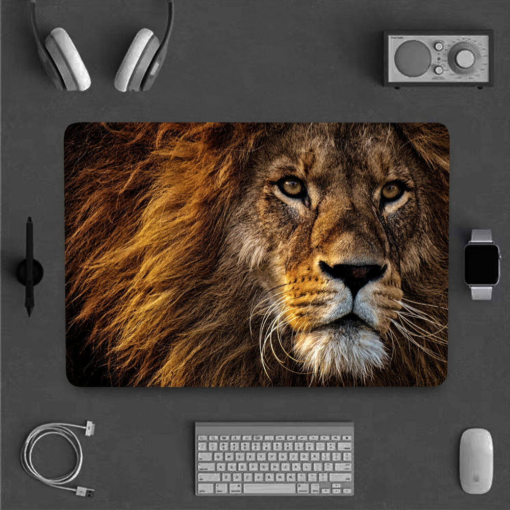 Animal Dignified Lion Case For Macbook 2026 Neo 13" M5 Air 15 Pro 14 16 12 11 in