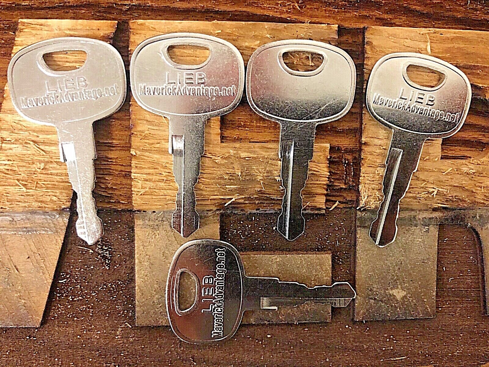 5 keys 606 fits John Deere JD Liebherr Loader Dozer Crawler 10221073 AT322699