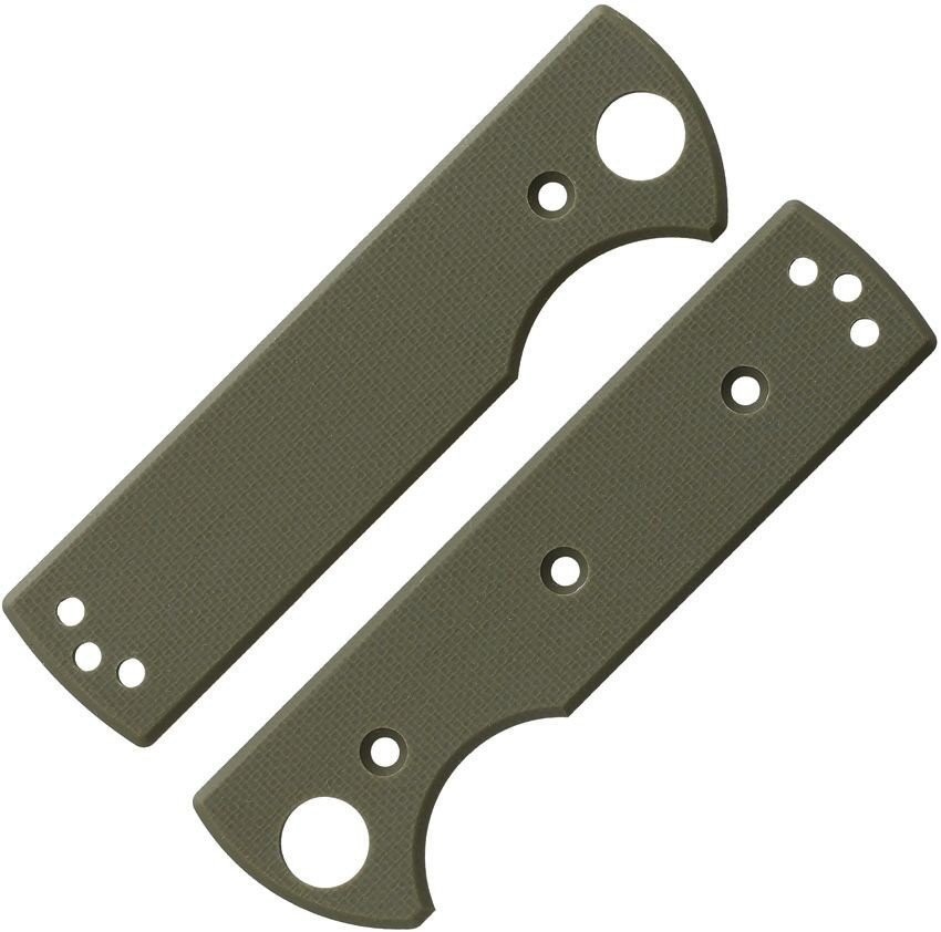 Chaves Knives Blue Label T.A.K. OD Green Scales G10 Construction - 14280