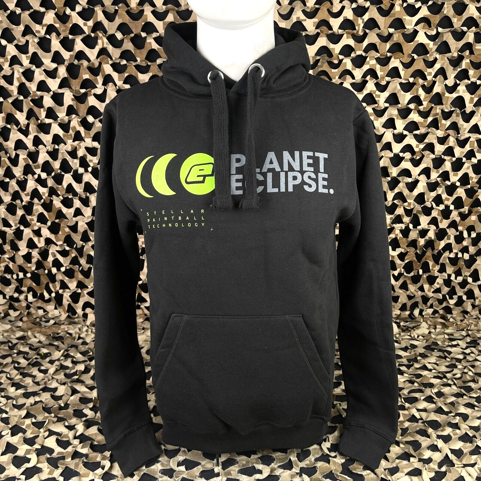 NEW Planet Eclipse Lunar Hooded Sweatshirt - Black - Large