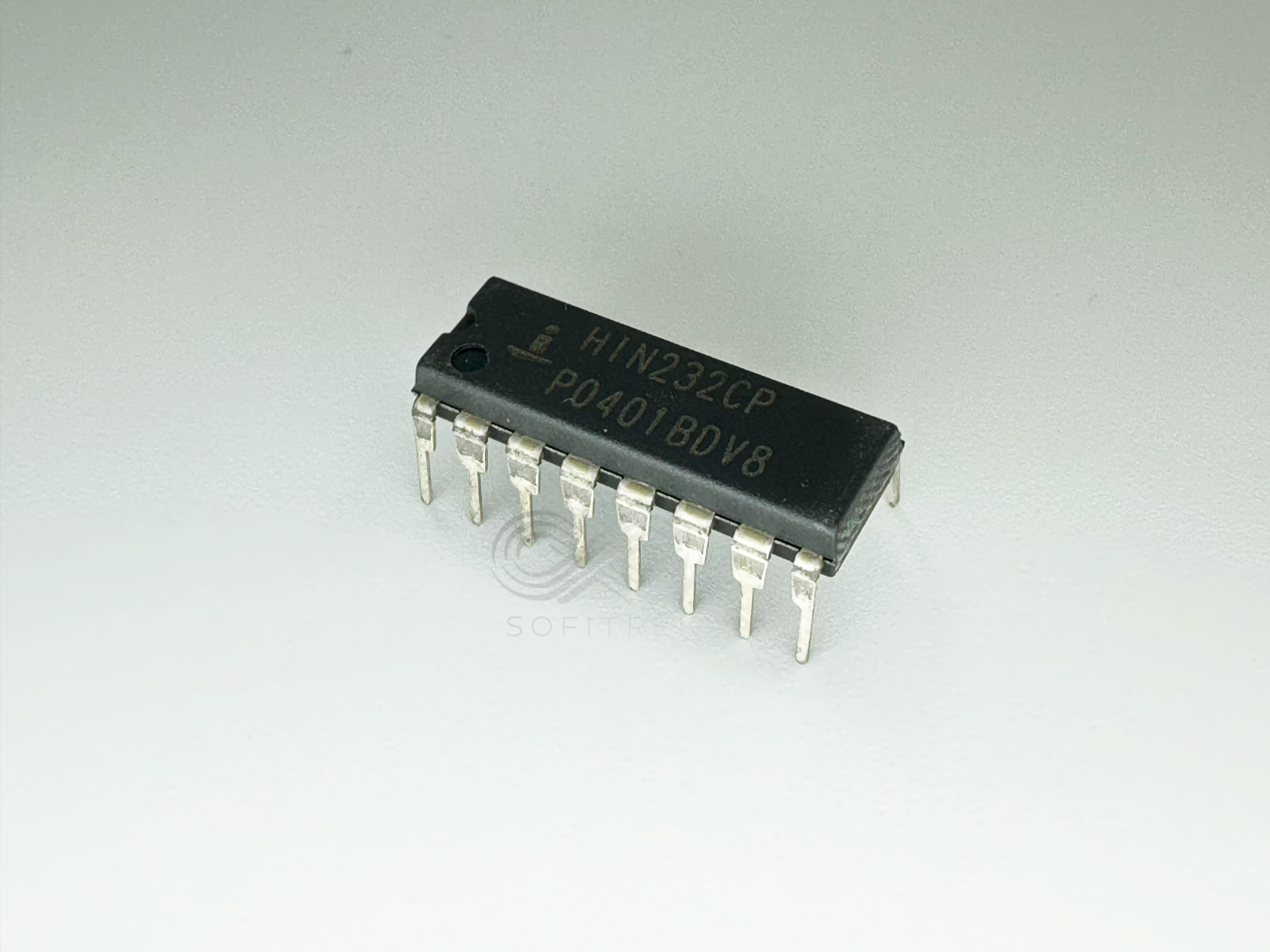 5PCS HIN232CP Intersil RS232 Transceiver 2 Driver 2 Receiver 5V DIP-16