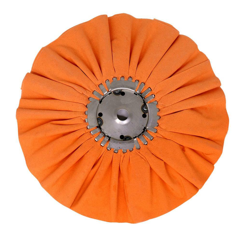 renegade buffing wheel polishing orange 10" car truck semi aluminum cut new