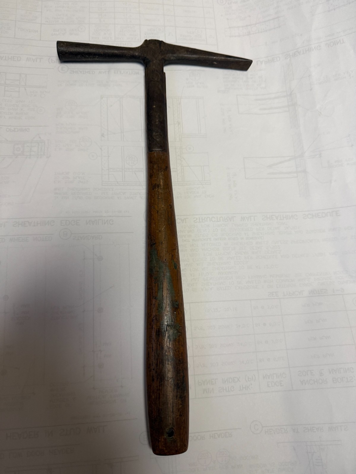 vintage upholstery hammer Strap handle