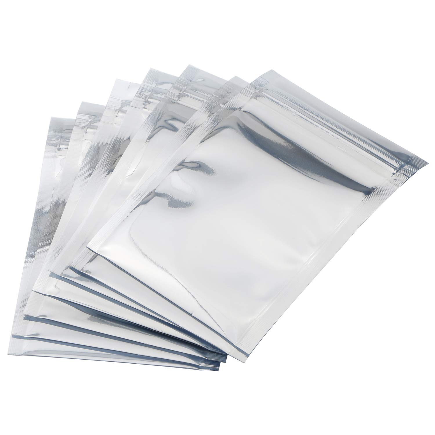 Ellbest 200pcs Antistatic Bag 2.75x4.33 inch inch, Translucent Grey