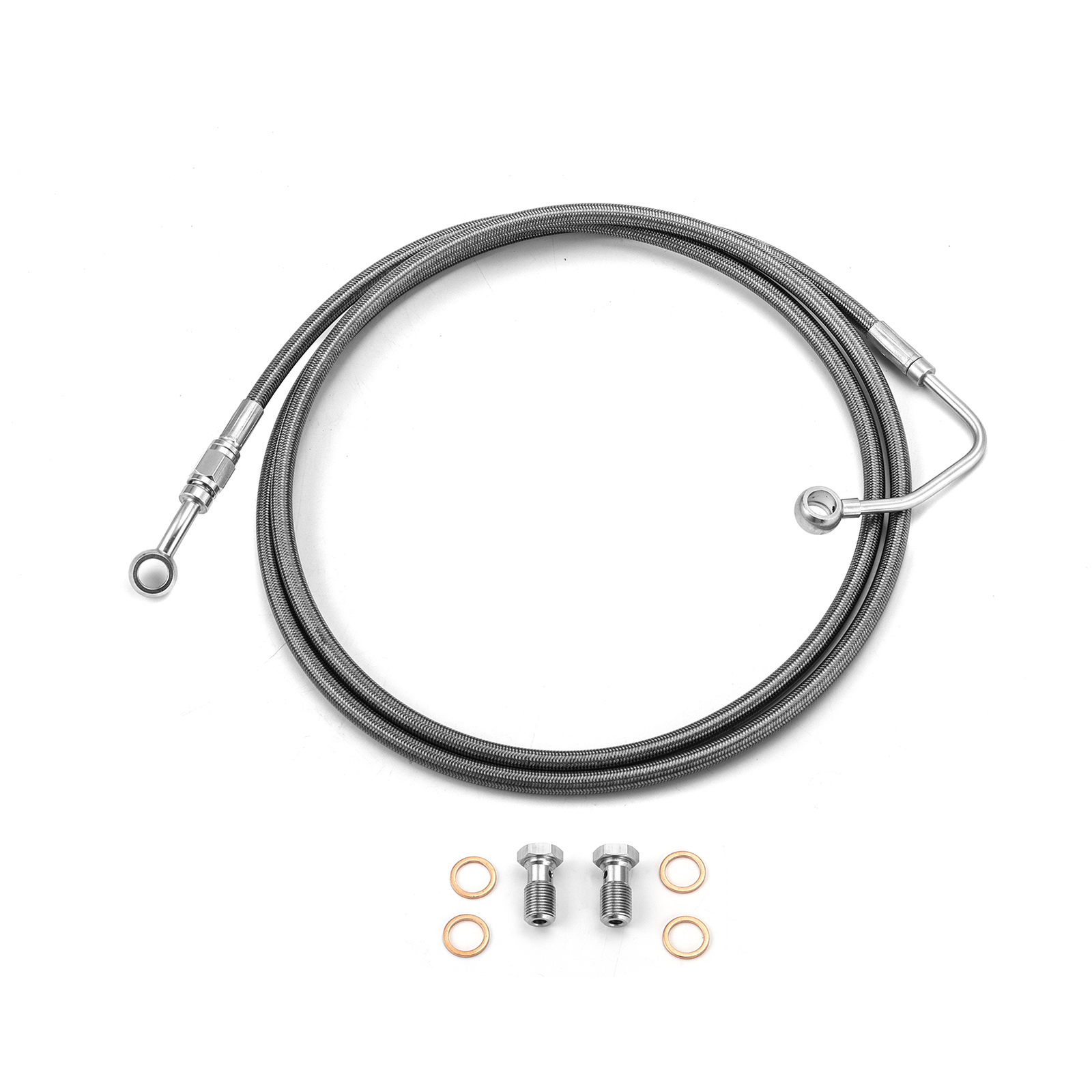 Touring 12"-14" Handlebar Brake Line Kit for Harley Road Glide Electra Glide ABS