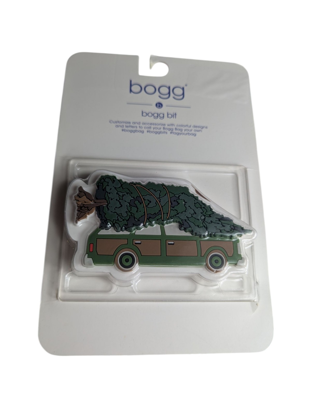 Bogg Bag Bits Christmas Vacation She's A Beaut! 4" Charm Accessory New/Sealed