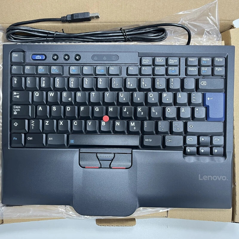 Finland Sweden Lenovo sk-8845cr USB Pointing Stick Red Dot High-end Keyboard