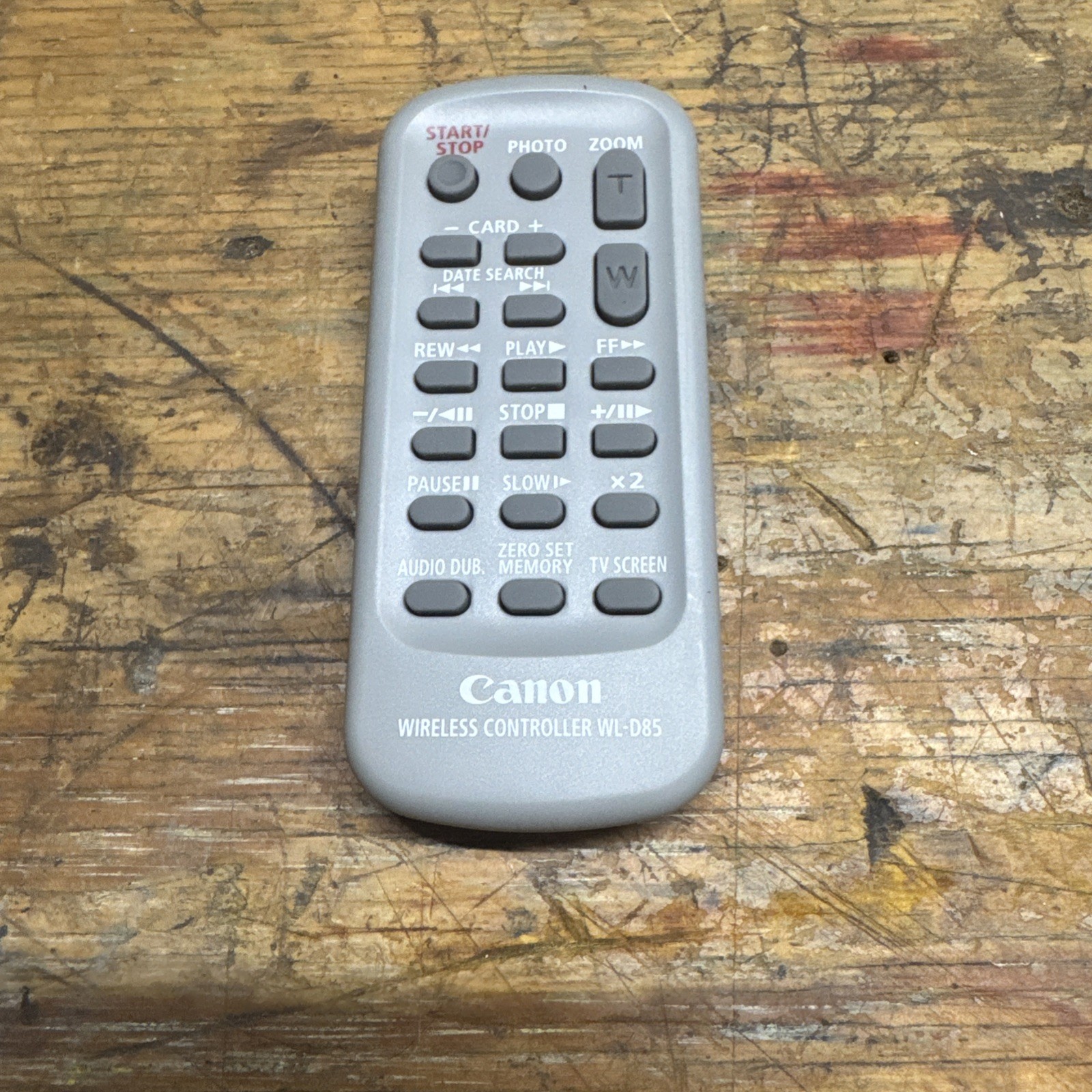 Canon WL-D85 Gray Wireless Handheld Remote Control For Canon DC220 New Battery