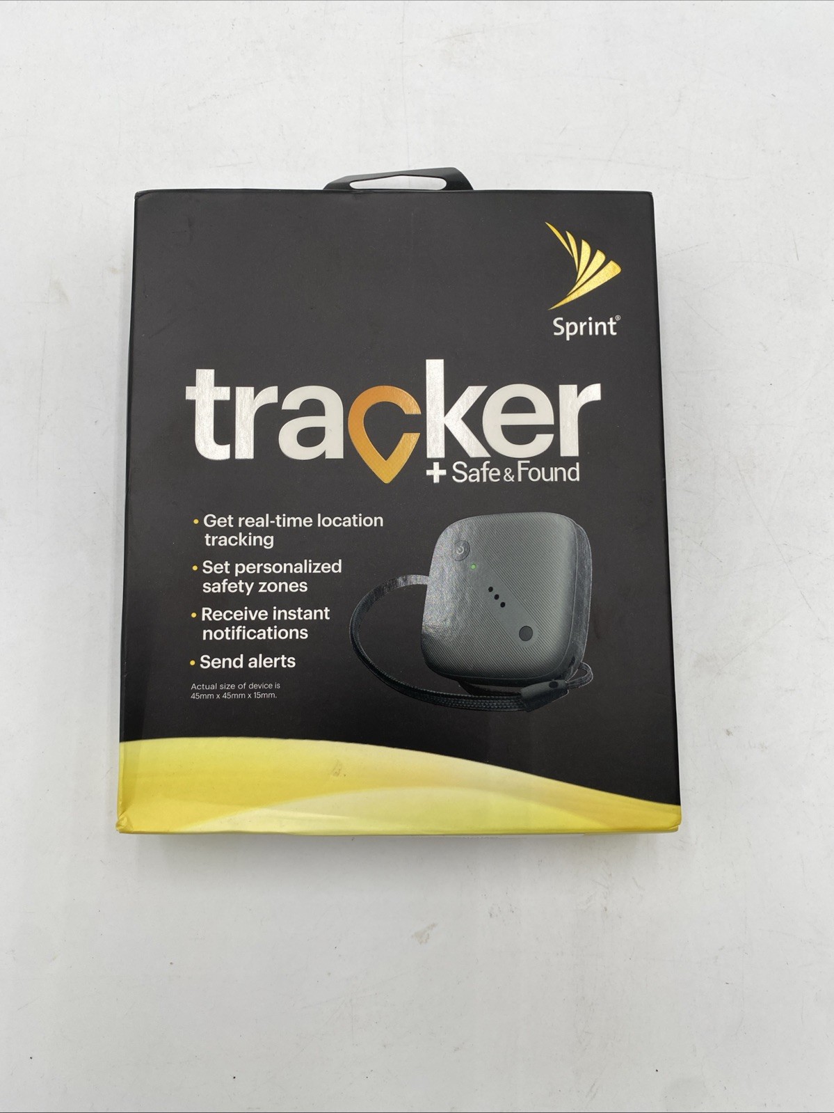 BRAND NEW Sprint Tracker Safe & Found GPS Tracker Apple Android Compatible