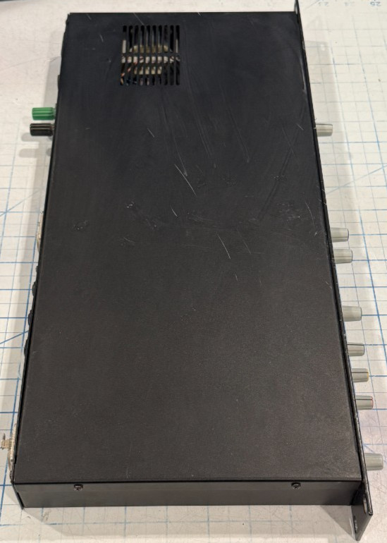 Valley Audio 401 Microphone Processor Black with Mounting Backets No Cords Works