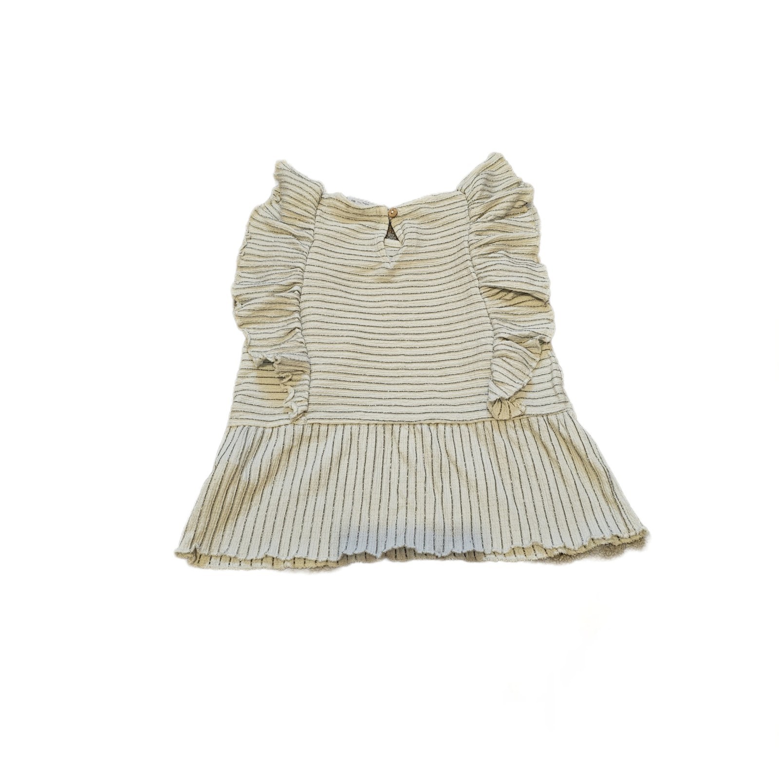 Babies White Sleeveless Top Size 2-3 Years Preloved Excellent Condition
