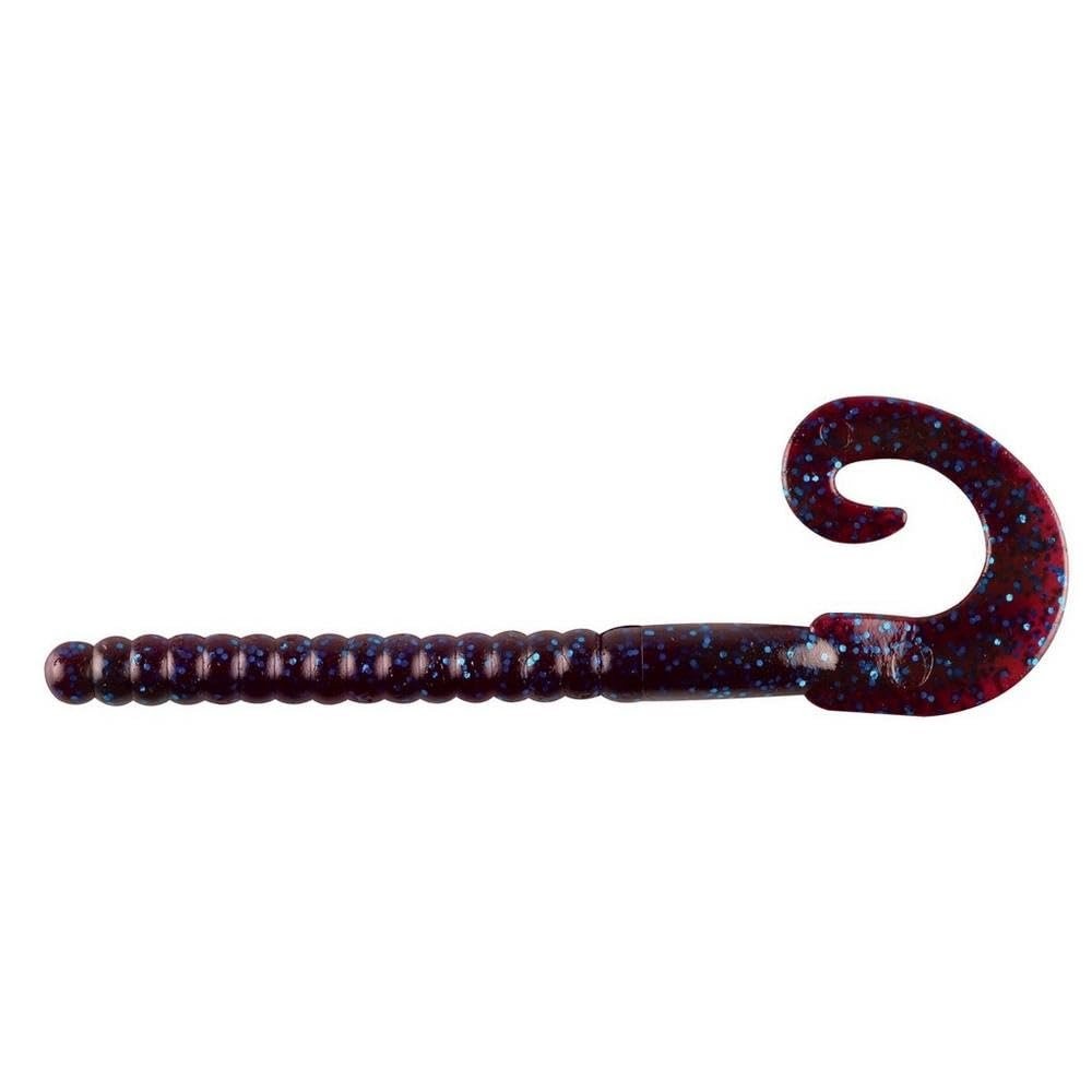 Berkley PowerBait® Power Worm Fishing Bait, Plum, 10in | 25cm, Irresistible...