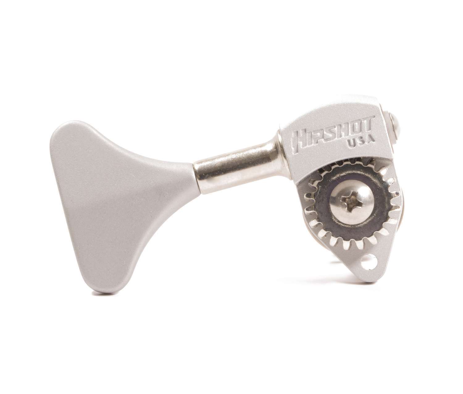 Hipshot Ultralite USA Tuner HB6Y 3/8 Satin Chrome - Treble Side. NEW Auth Dealer