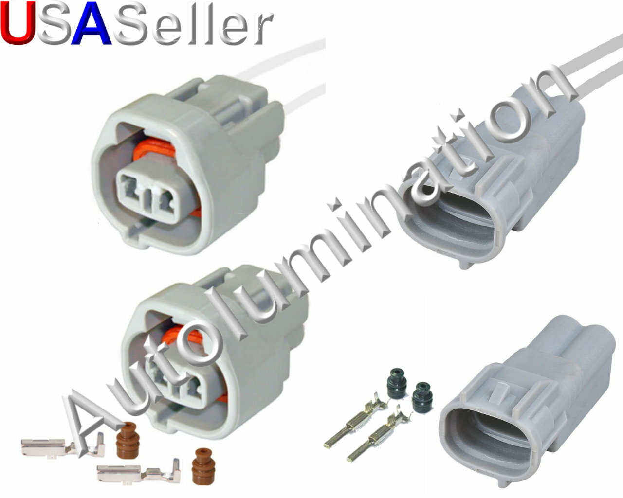 For Lexus Scion Subaru Toyota Connector Side Marker Vacuum Switch AC Compressor