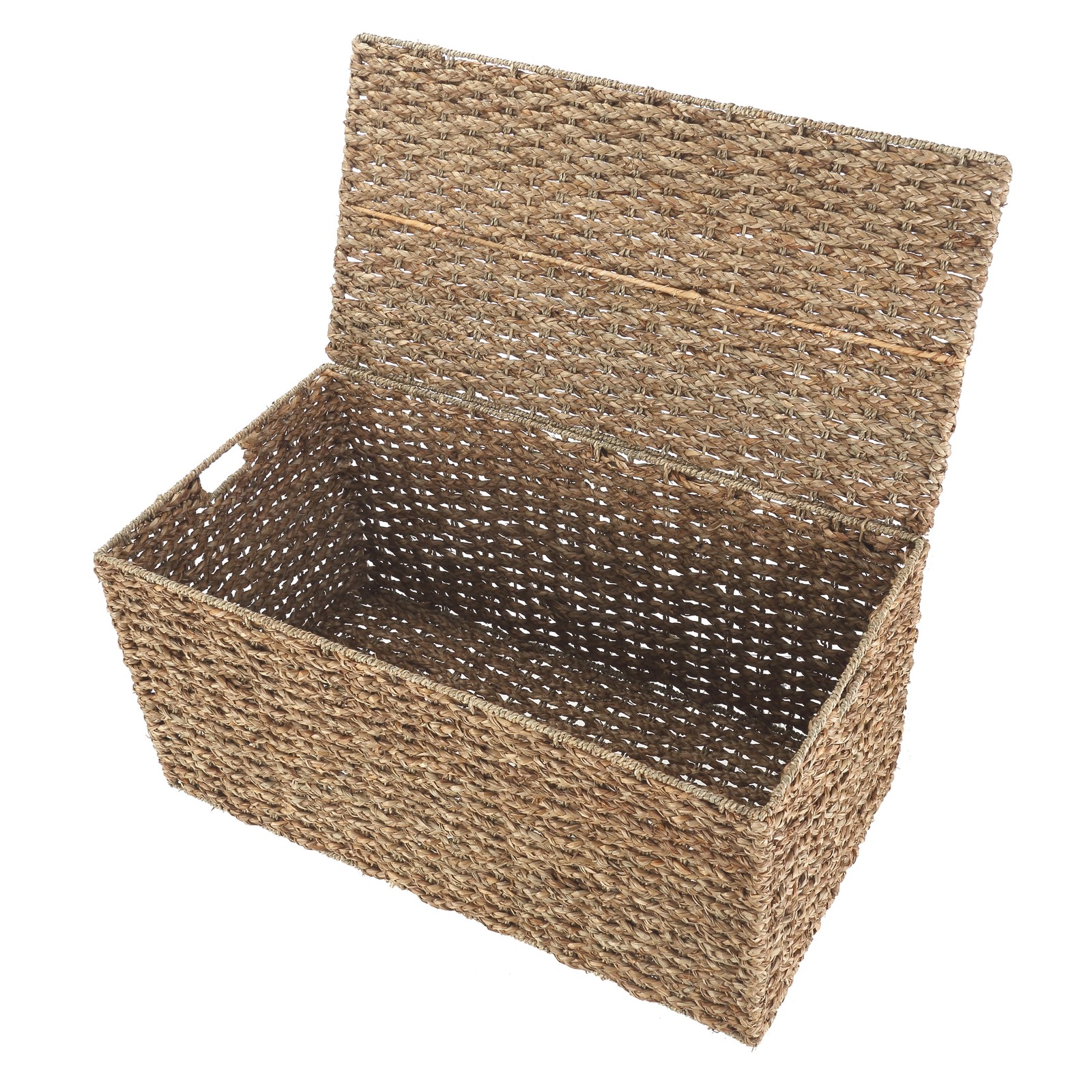 XL Braided Seagrass Storage Trunk