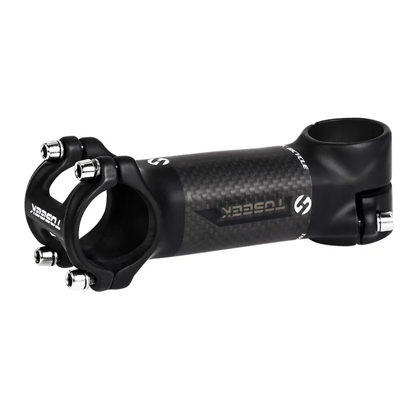 28.6-31.8mm 3K Matte 6 Degree 100/110mm Bicycle Stem Riser Stem Bike Accessories