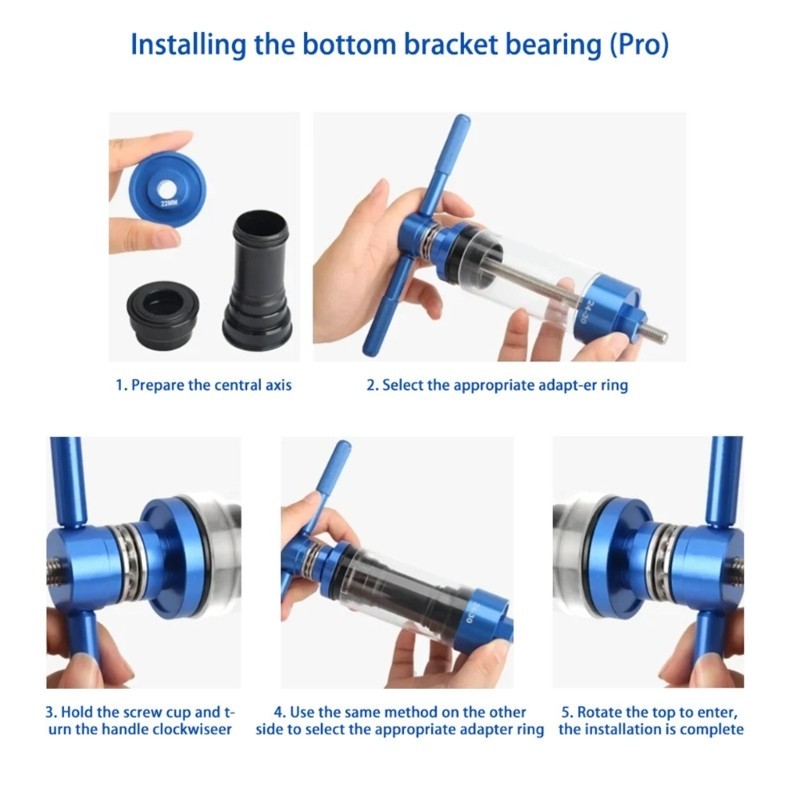 Bottom Bracket Install and Removal Tool Kit for BB86/BB30 Bearing Press Tool