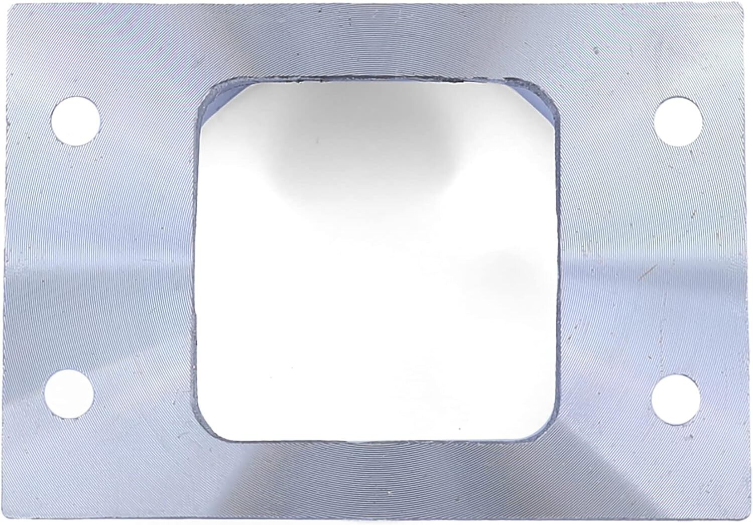 Adapter In 76Mm Plate For Mounting Air Filter Cone Flow Meter