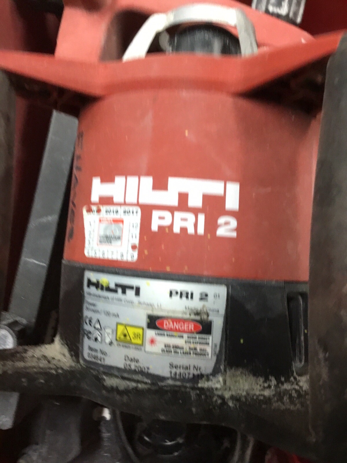 Hilti Pri2 W/wall Mount + Case *READ*
