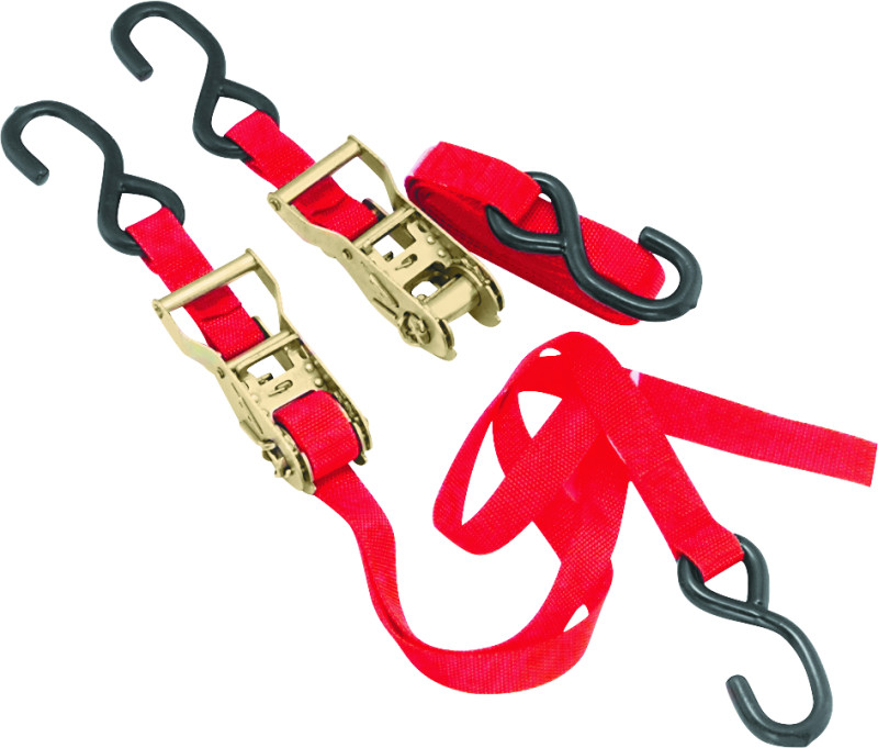 BikeMaster Tiedown 1in Rachet - Red | 100522