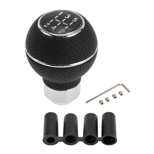 Round Ball Shift Knob Gear Shifter Knob Aluminum Alloy 5 Speed Manual