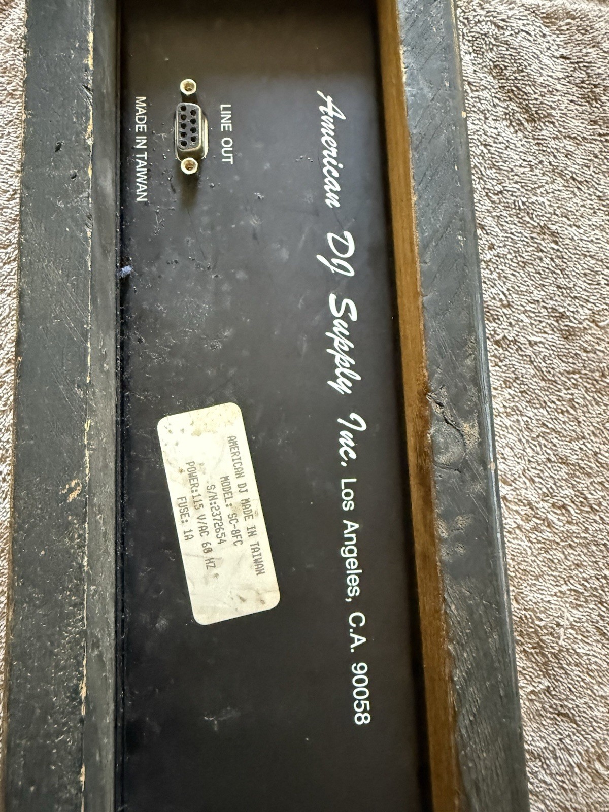 American DJ Professionals Model SC-8FC