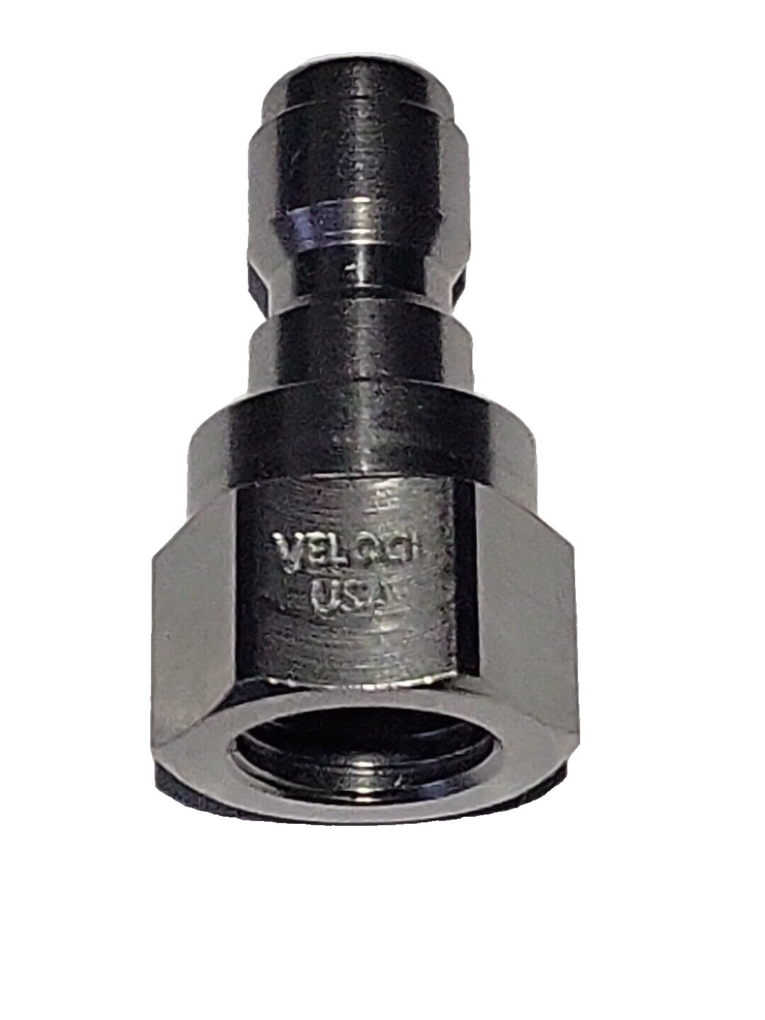 Prima 3/8 NPT  Plug Female Stainless Steel Quick Connect- Veloci MTM Hydro  USA