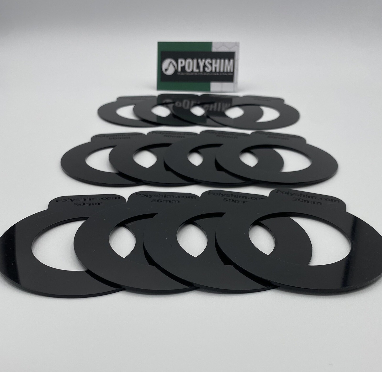 Bucket Pin Shim Kit 50mm for Excavator And Skid Steer. Cat Bobcat Deere Komatsu