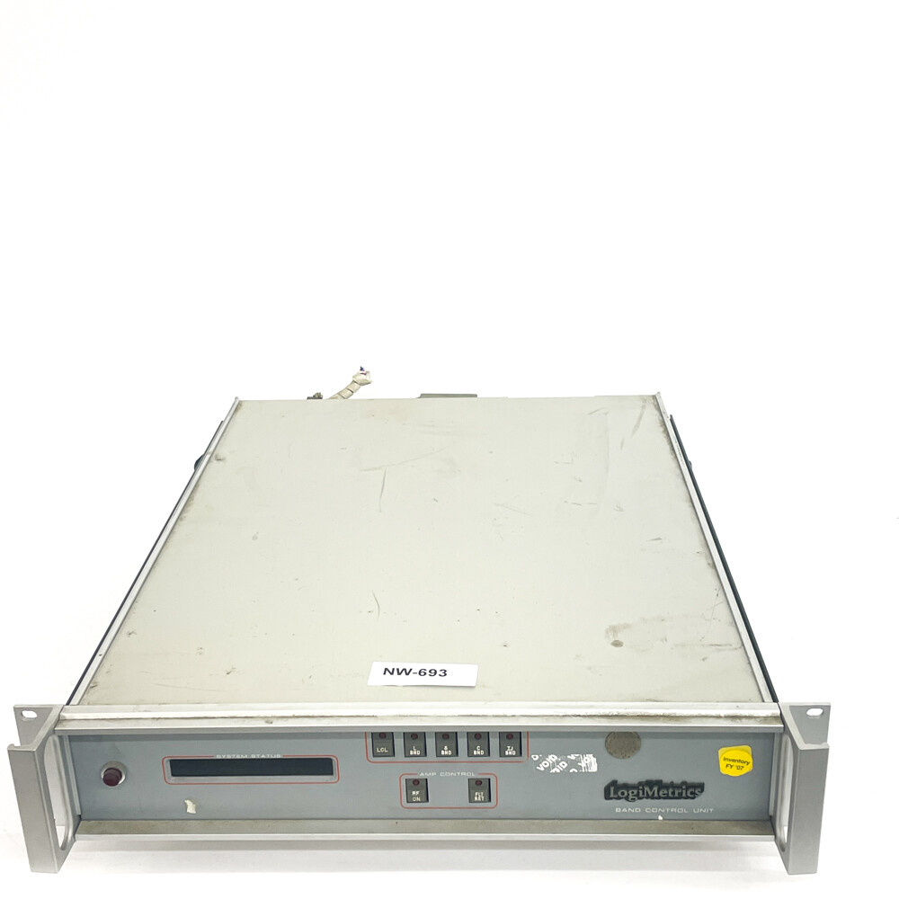LogiMetrics SK3430 Band Control Unit with HP 10833A GPIB Interface Cable Socket