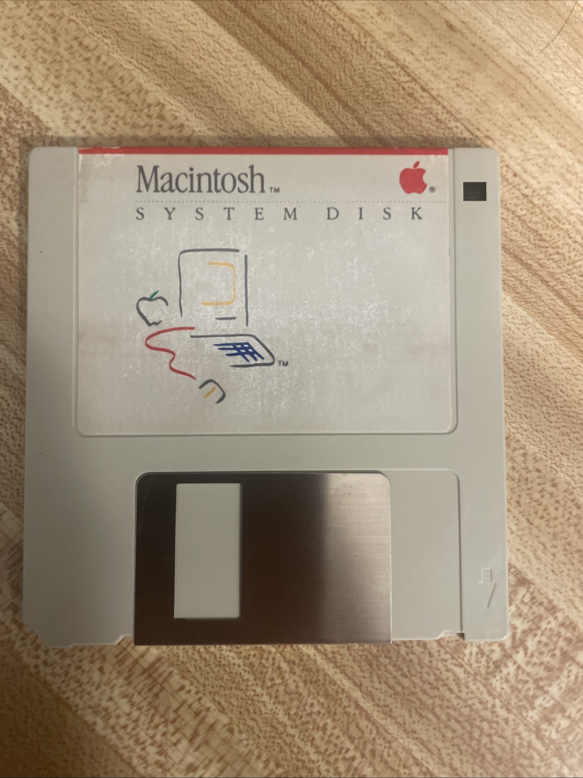 Vintage Macintosh System Disk 690-5003-E • 1985 Floppy 3.5” ~Apple Computer Inc.