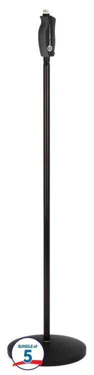 K&M 26085 One-hand Microphone Stand (5-pack)