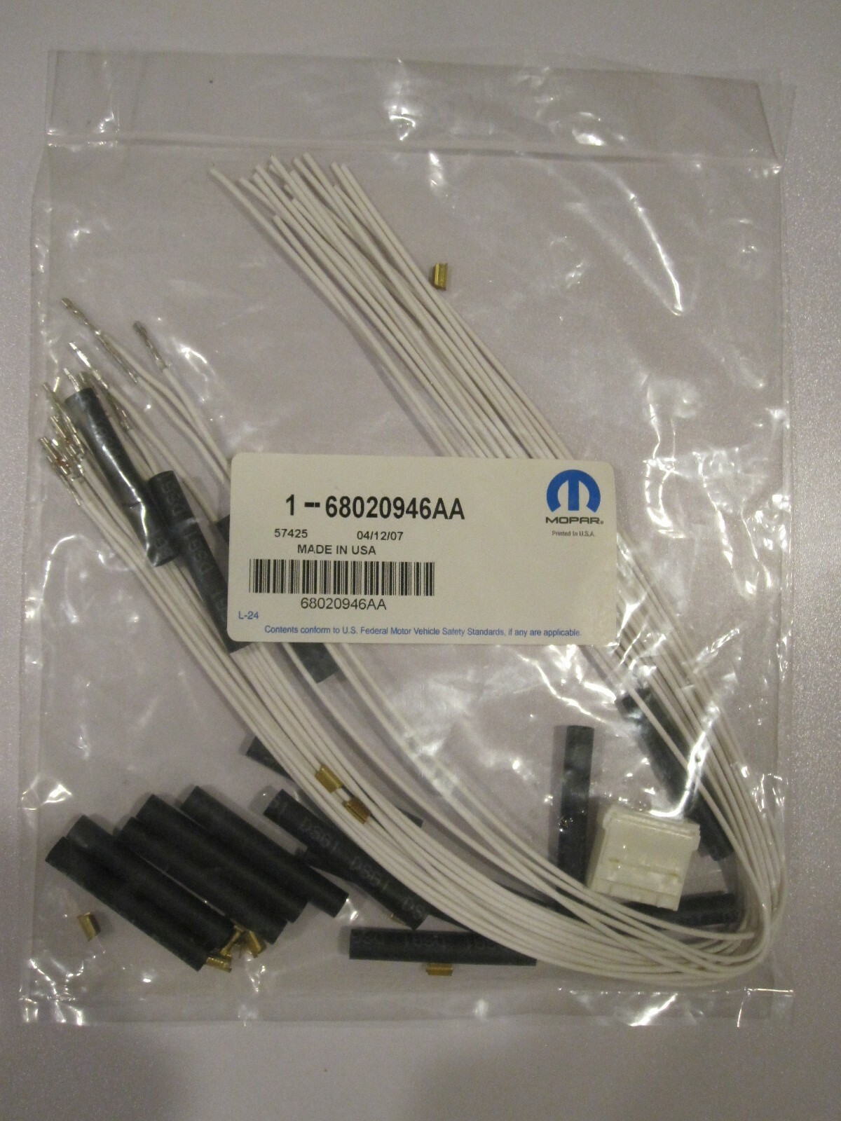 OEM Mopar Wiring Repair Kit - 68020946AA