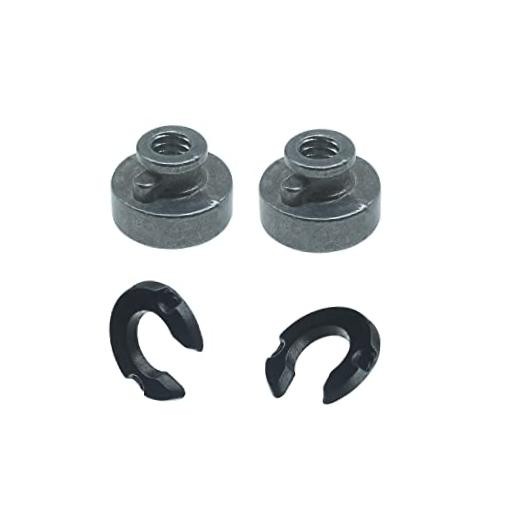 2 PCS Fender Seat Nut Kit for Harley Electra Glide Street Glide Sportster 1997