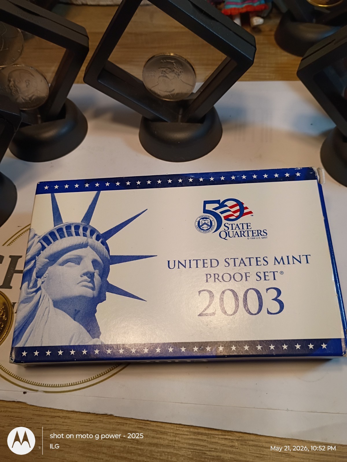 2003-S US Mint Proof Set ~ 10 Coins in OGP ~ Includes State Quarters