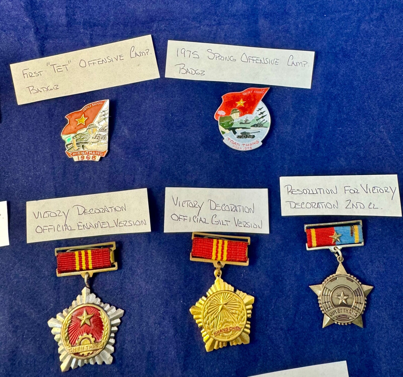 Vietnam War North Vietnamese Medal Group
