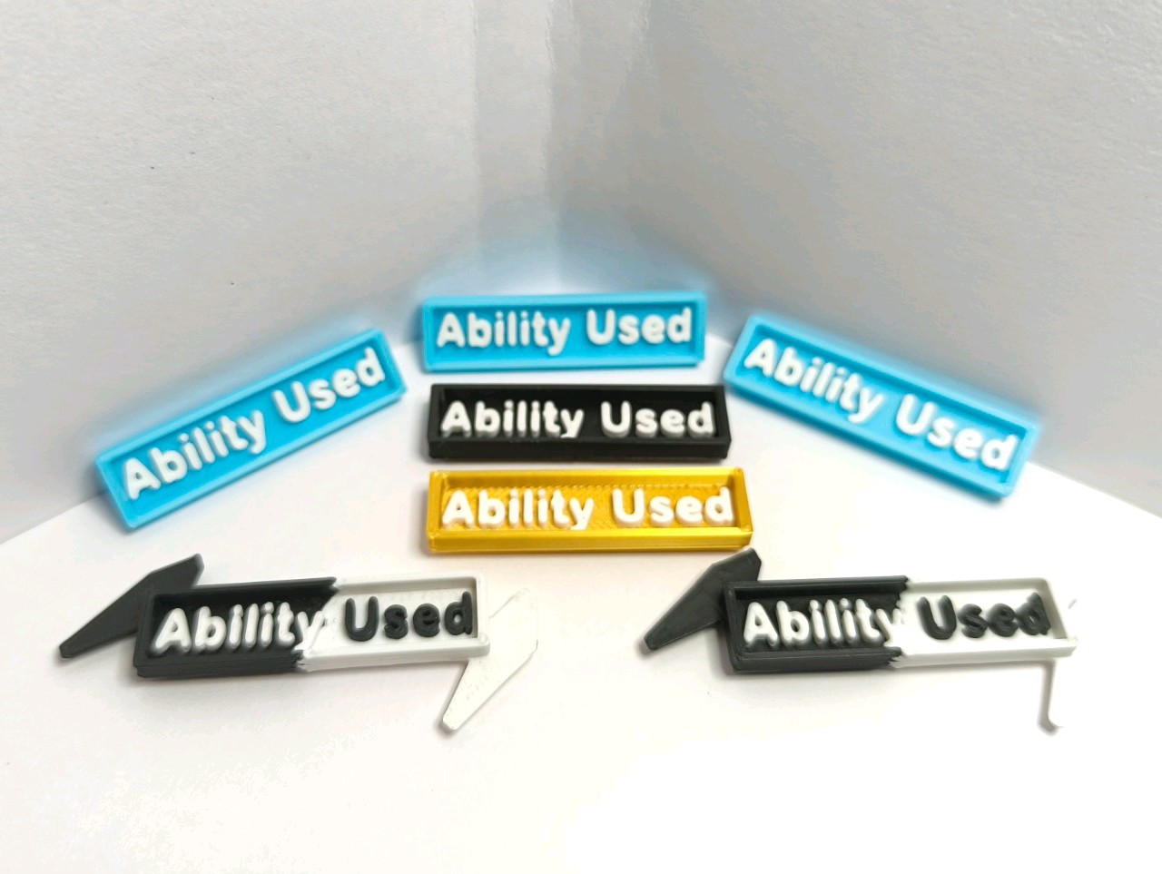 TCG Ability Used Tokens/Counters/Markers (Set of 6)