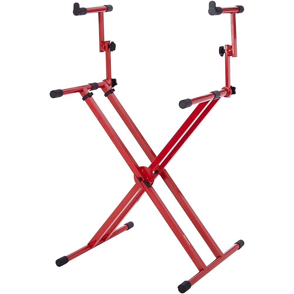 Gator 2Tier XStyle Keyboard Stand  Nord Red