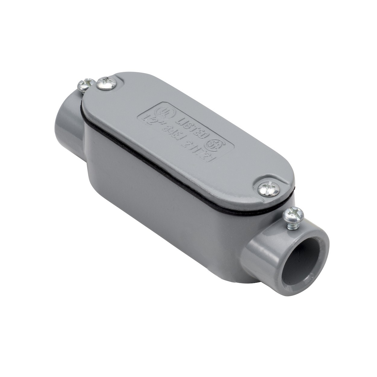 Southwire EC7CG 2-1/2" C Type EMT Conduit Body with Cover & Gasket (Pack of 3)