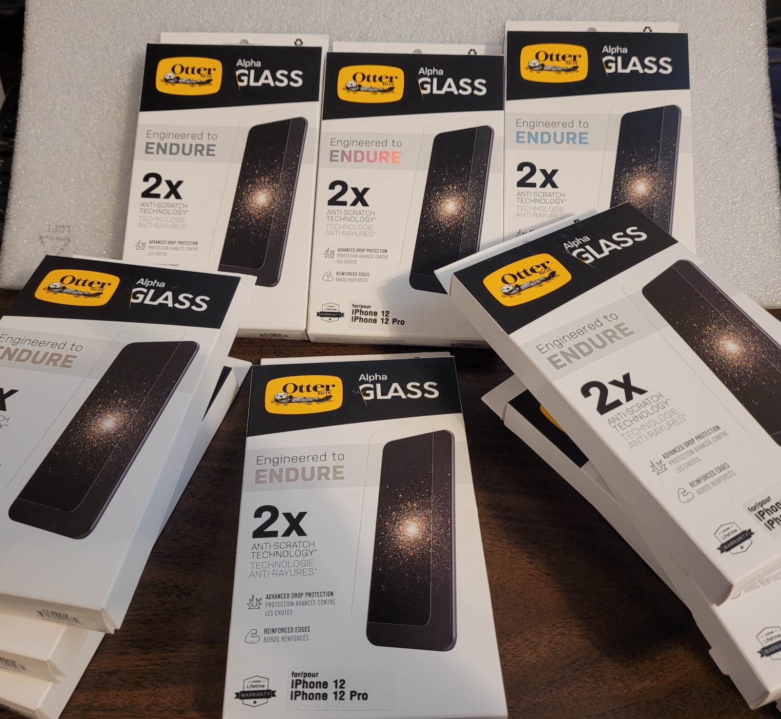 Otterbox Alpha Glass Anti-Scratch Screen Protector for iPhone 12 / iPhone 12 Pro
