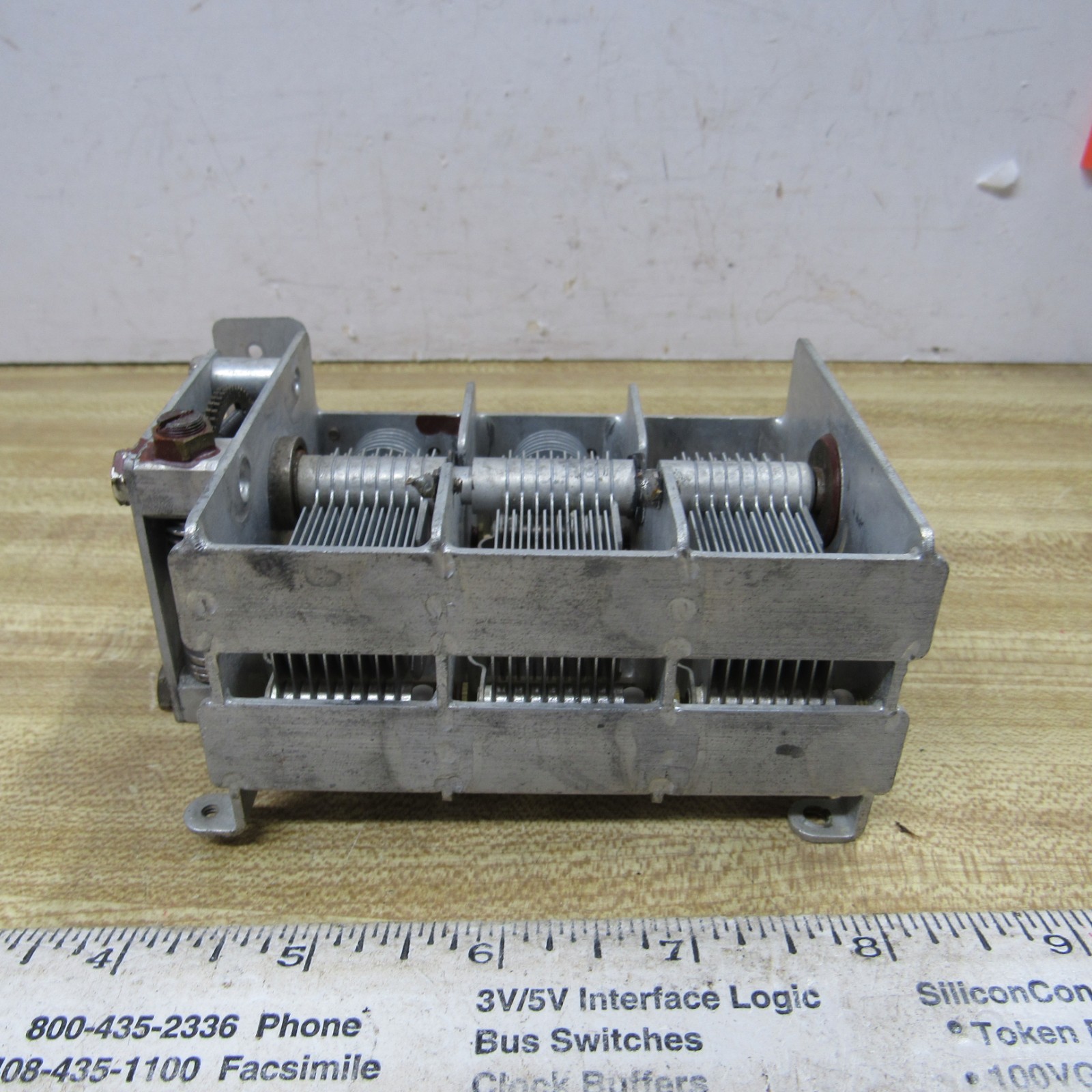 VARIABLE CAPACITOR 3 section 20 to 170 pF ARC-5