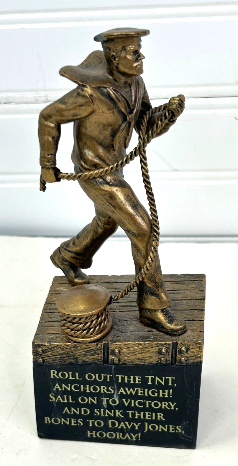 Bradford Exchange US Navy Sailor Statue