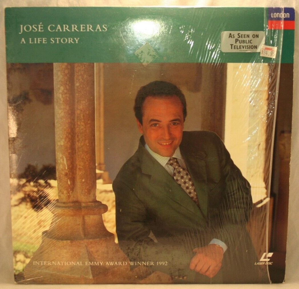 Laserdisc z * Jose Carreras * A Life Story