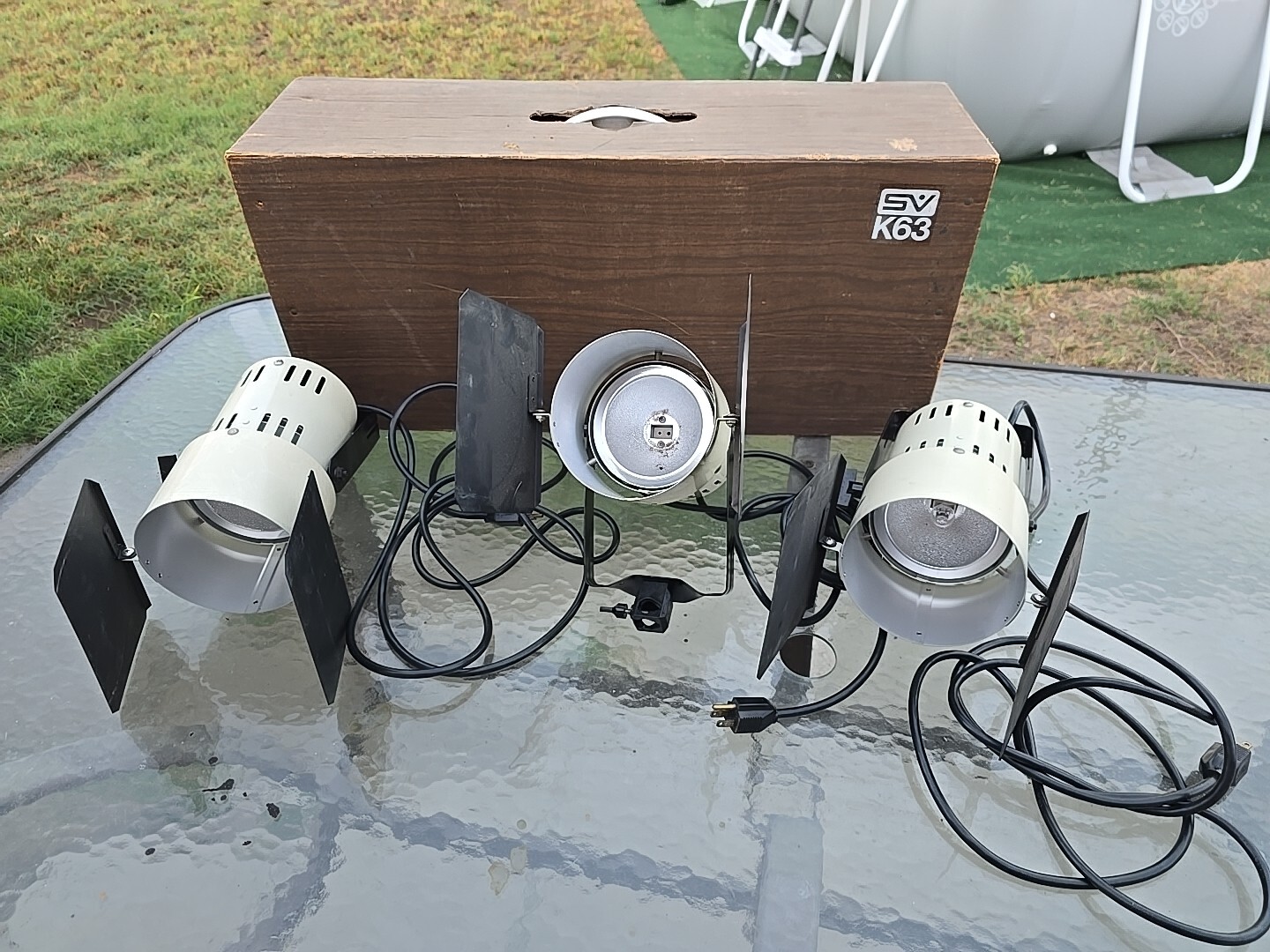3 Smith Victor SV Q60 Stage Photo Video Lighting Unit