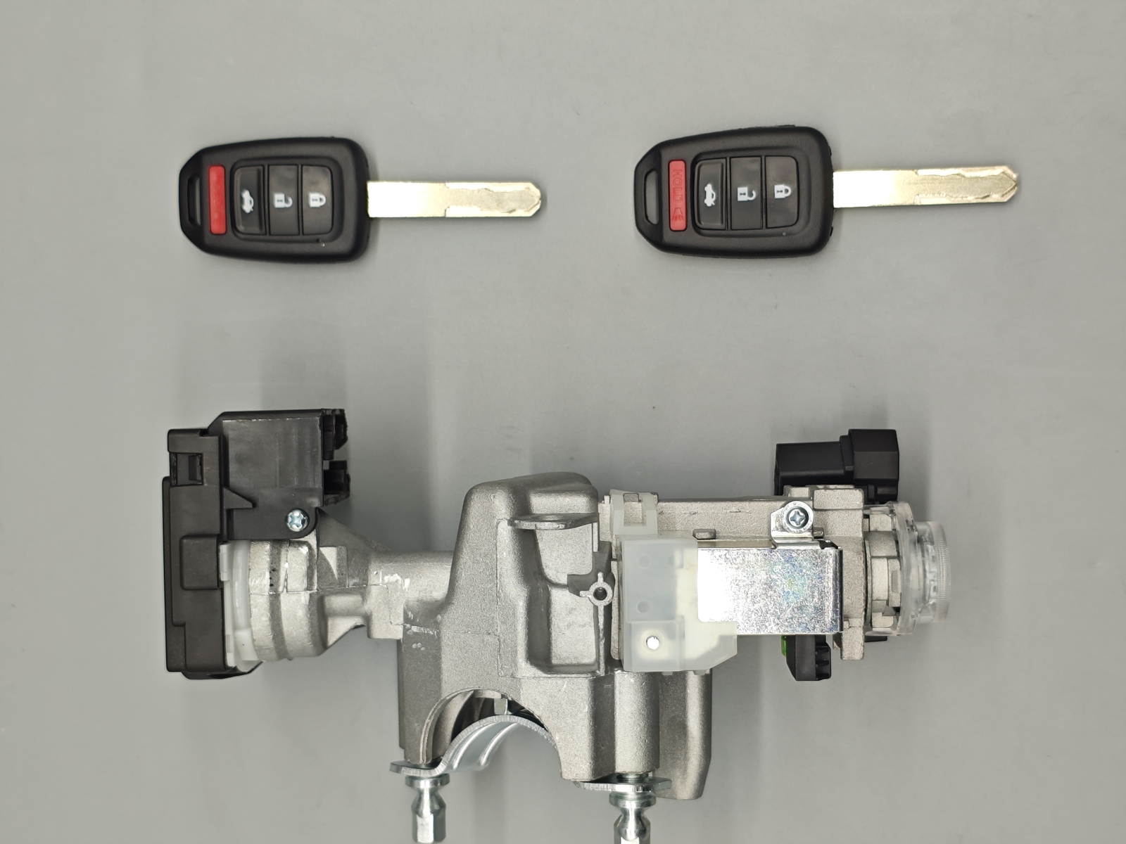 New Ignition Lock Cylinder Switch w/2 Key Shells Kit For 2014 2015 Honda Civic