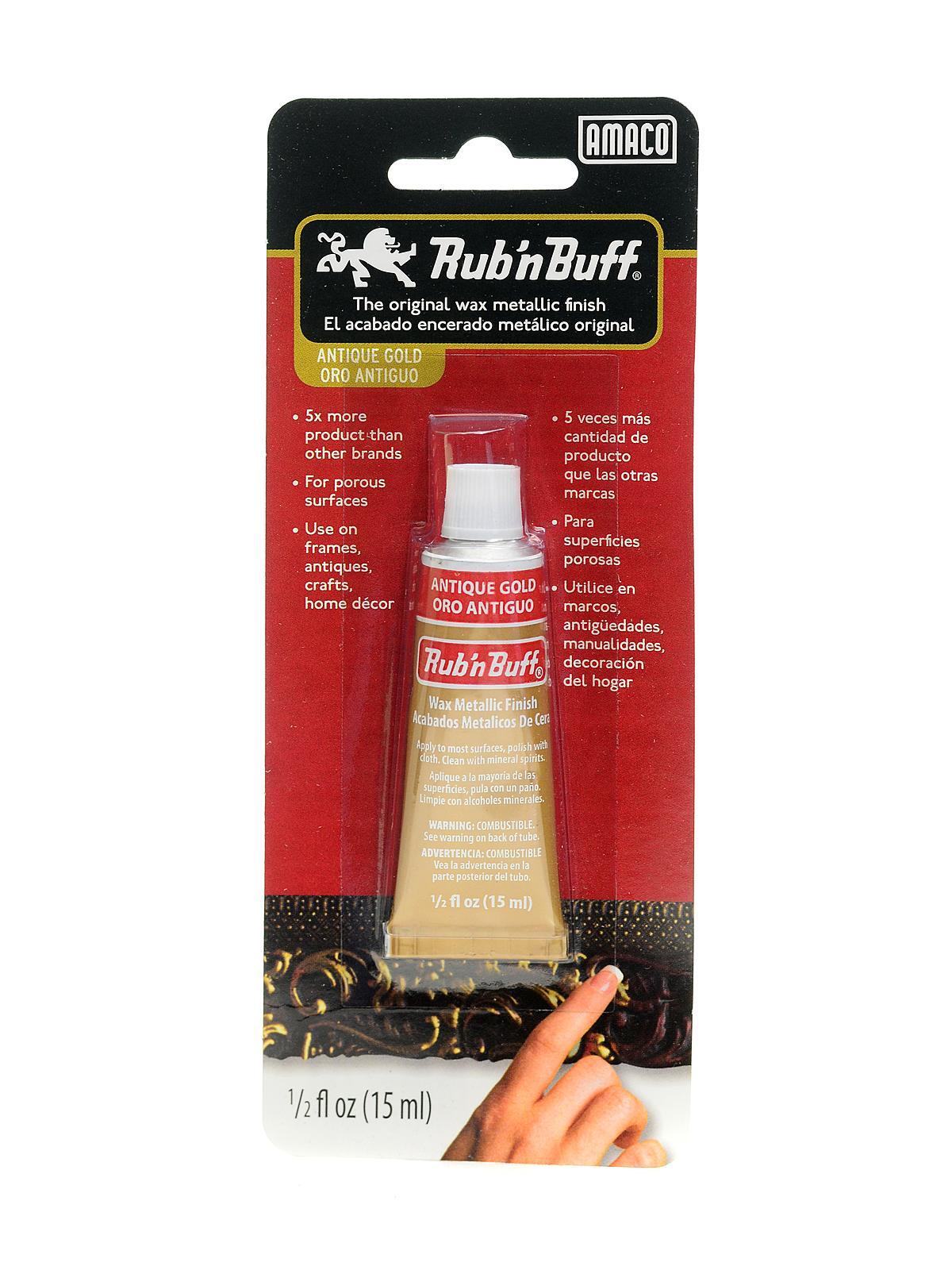 Rub 'n Buff The Original Wax Metallic Finish