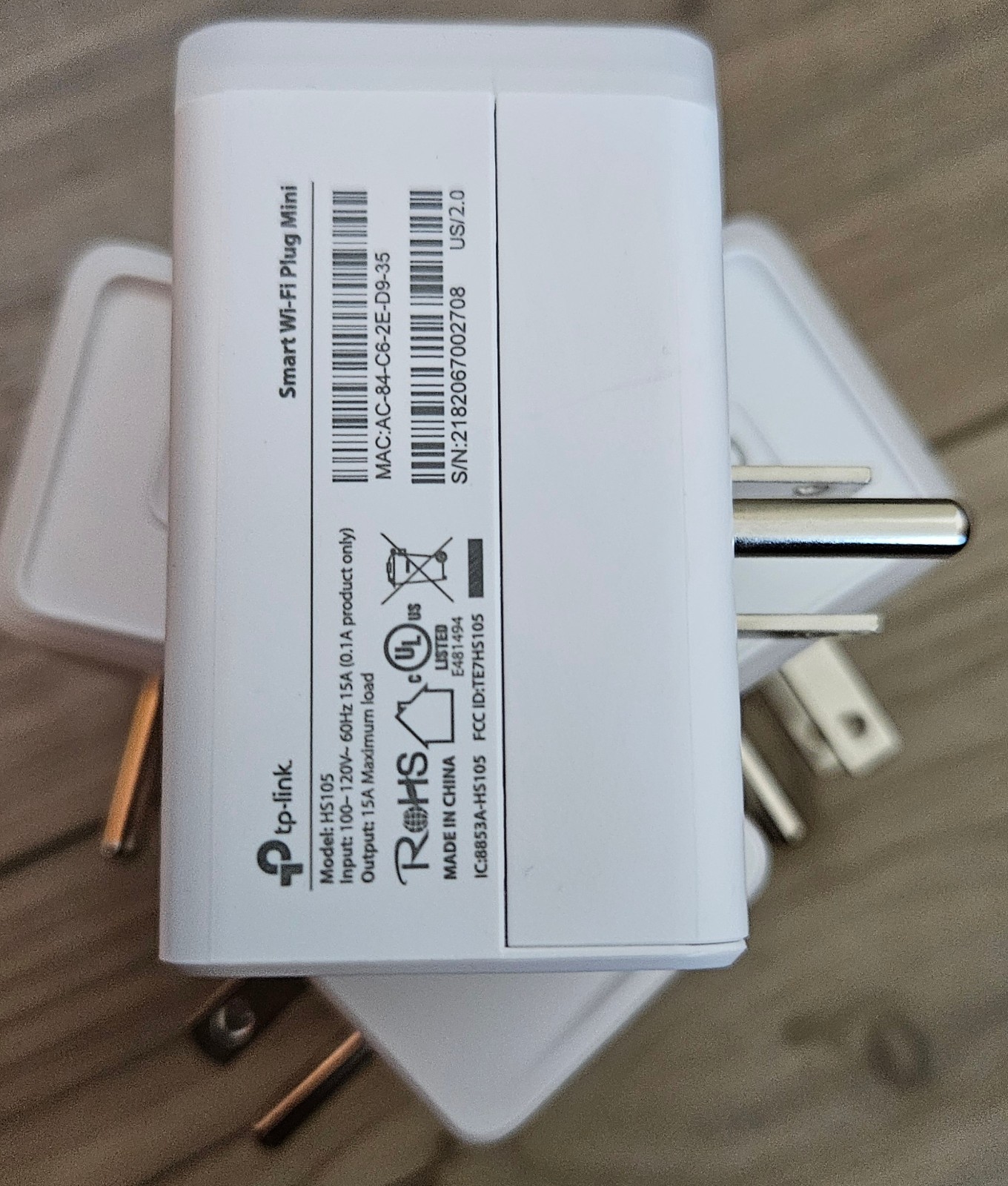 TP-Link - Tapo Smart Wi-Fi Plug Mini with Matter (1-pack) - White